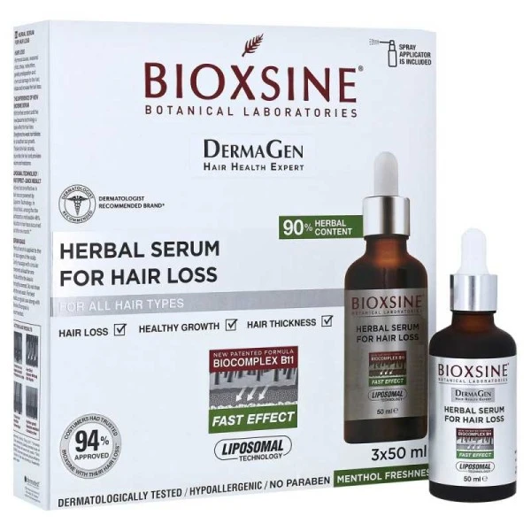 BIOXSINE COFFRET SERUM ANTI CHUTE 3*50ML – Image 2