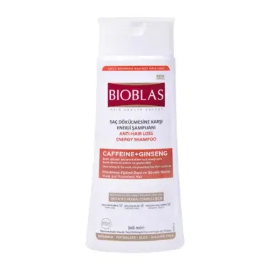BIOBLAS SHAMP CAFFEINE GINSENG 360ML
