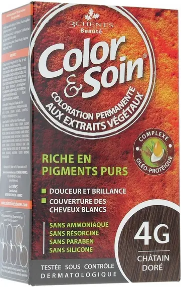 3CHENES COLOR SOIN CHATAIN DORE 4G – Image 2