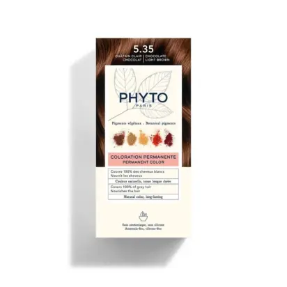 PHYTOCOLOR 5.35 CHATIN CLAIR CHOCOLAT – Image 4