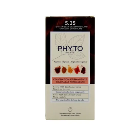 PHYTOCOLOR 5.35 CHATIN CLAIR CHOCOLAT