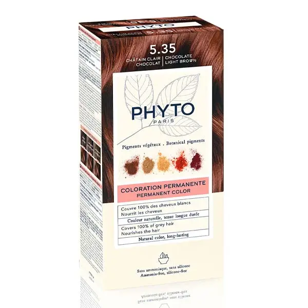 PHYTOCOLOR 5.35 CHATIN CLAIR CHOCOLAT – Image 3