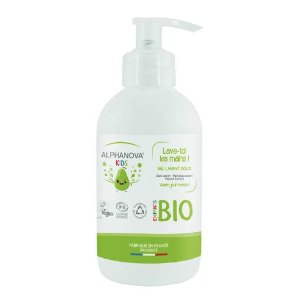 ALPHANOVA GEL LAVANT 3EN1 POIRE KIWI 250ML