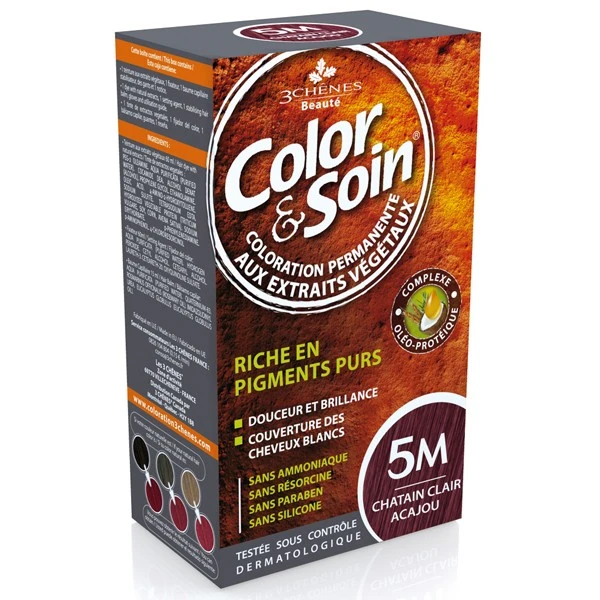 3CHENES COLOR SOIN CHATAIN CLAIR ACAJOU 5M – Image 4