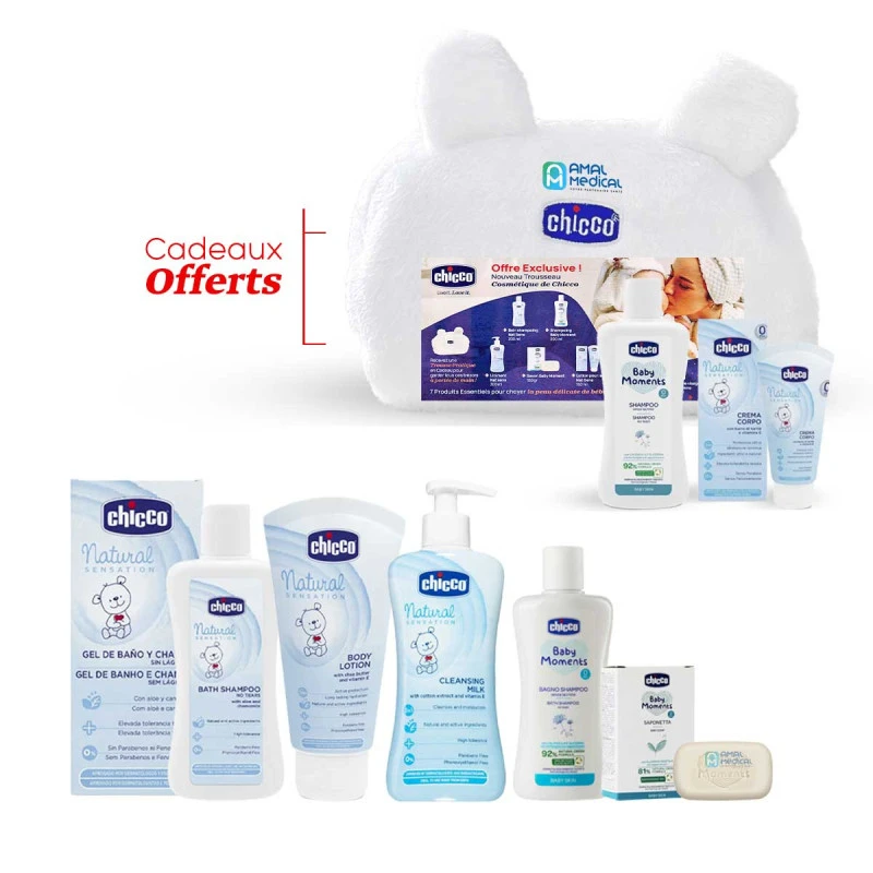 CHICCO COFFRET BABY MOMENT 7 ARTICLES