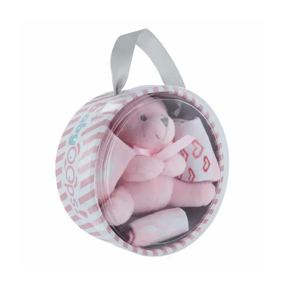 BABYOOPS KIT OURSON BLEU/ROSE