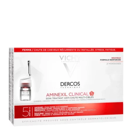 VICHY DERCOS AMINEXIL AMPOULES FEMME 21*6ML 2786