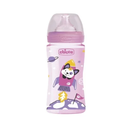 CHICCO BIB PC GIRL 330ML 9492