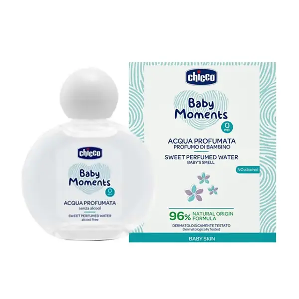 CHICCO EAU DE PARFUM BABY MOMENTS 100ML – Image 2