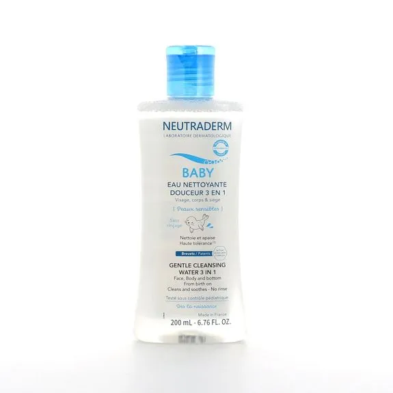 NEUTRADERM BABY EAU NETT DOUCEUR 3EN1 200ML – Image 4