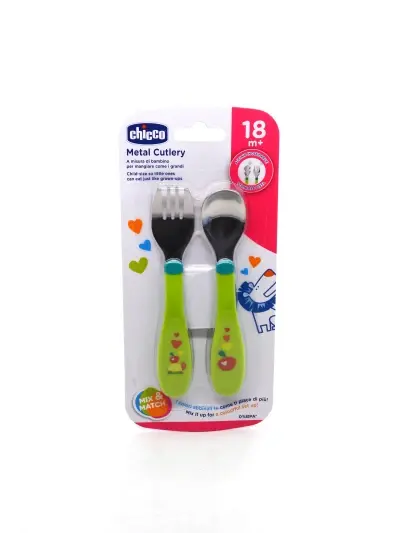 CHICCO SET DE TABLE INOX 18M+ – Image 3