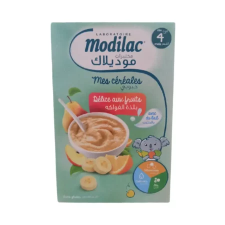 MODILAC MES CEREALES DELICE AUX FRUITS 200GR