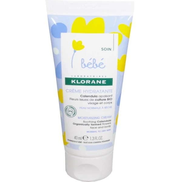 KLORANE BEBE CREME HYDRATANTE VITAMINEE 40ML – Image 2