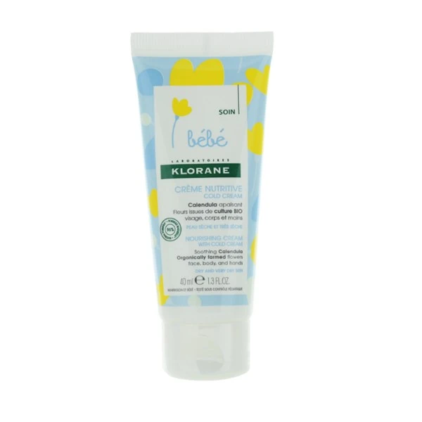 KLORANE BEBE CREME HYDRATANTE VITAMINEE 40ML – Image 3