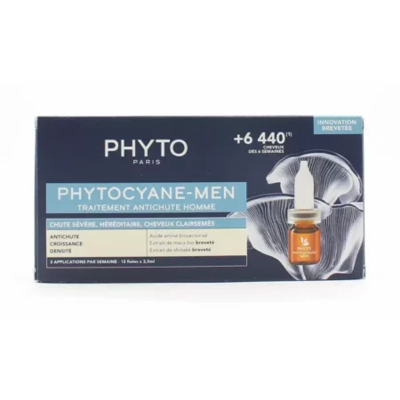PHYTOCYANE CHUTE SEVERE HOMME 12X3.5ML