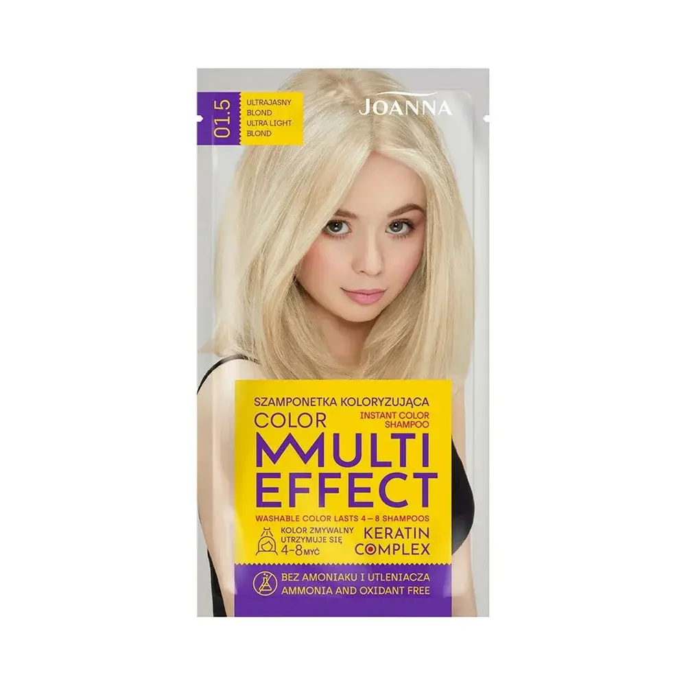 JOANNA MULTI EFFECT COLOR SHAMPOO 01 SANDY BLOND 35G