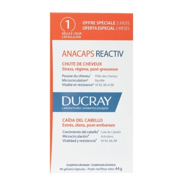 DUCRAY ANACAPS REACTIV DUO (2EME -50%) – Image 4