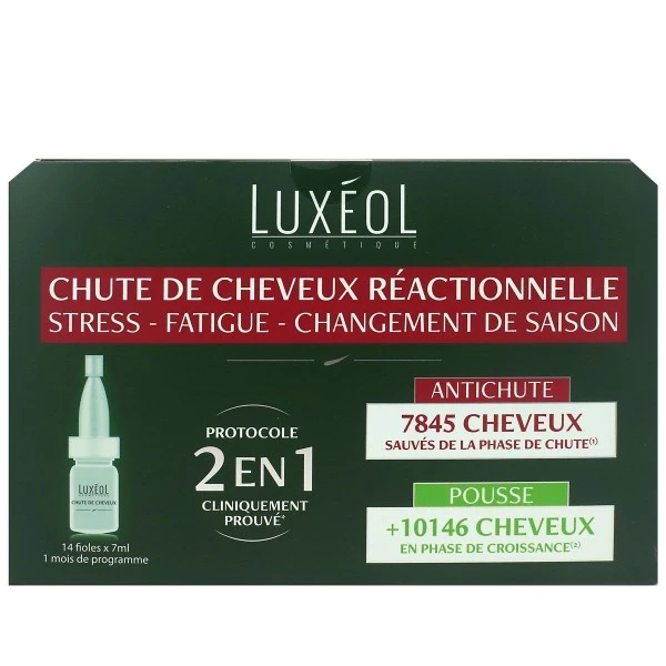 LUXEOL CHUTE DE CHX REACTIONNELLE 2EN1 AMP B/14 – Image 2
