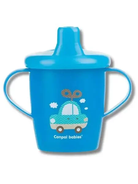 CANPOL TASSE ANTIDEVERSEMENT BLEU 250ML 31/200