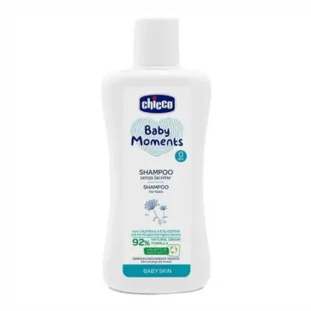 CHICCO BABY MOMENTS BAIN SHAMP 200ML 8418