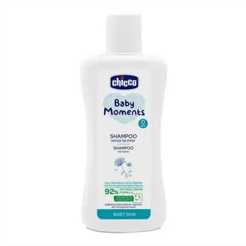 CHICCO BABY MOMENTS BAIN SHAMP 200ML 8418