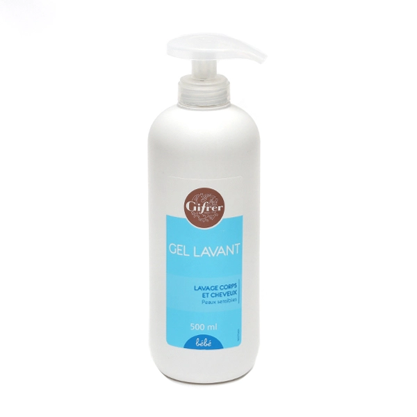 GIFRER GEL LAVANT CHX ET CORPS BEBE 500ML