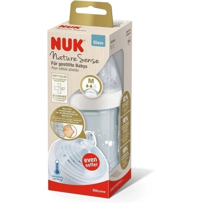 NUK BIB VERRE NATURE SENSE 240ML 12041 – Image 2