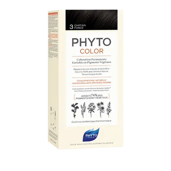 PHYTOCOLOR 3 CHATAIN FONCE – Image 4