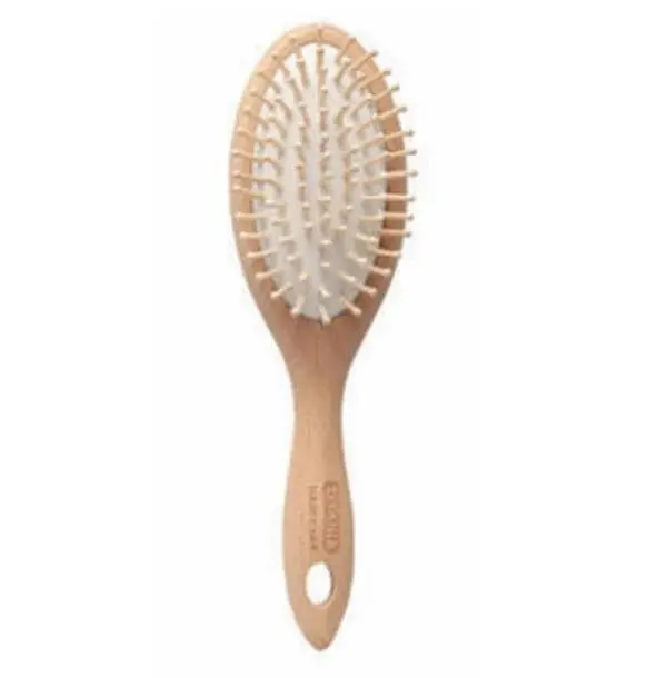 TITANIA BROSSE PNEUMATIQUE NATURE HETRE POILS BOIS 24CM /2871
