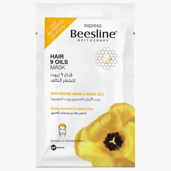 BEESLINE MASQUE CHEVEUX 9 HUILES 12*25GR