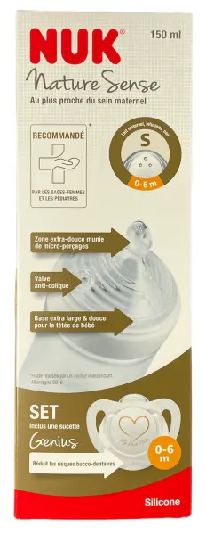 NUK 2 TET NATURE SENSE S 0-6M 24022 – Image 2