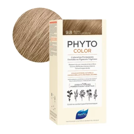 PHYTOCOLOR 9.8 BLOND TRES CLAIR BEIGE