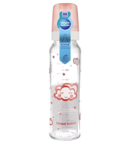 CANPOL BIB VERRE TET SILICONE 240ML 42/101