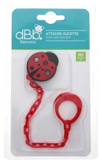 CANPOL ATTACHE SUCETTE AVEC CLIPS COCCINELLE 10/873