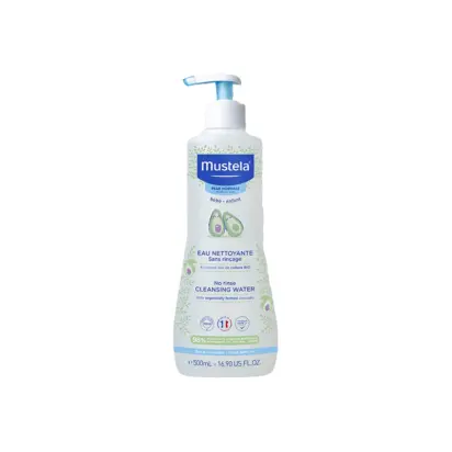 MUSTELA EAU NETT SANS RINCAGE VIS+SIEGE 500ML