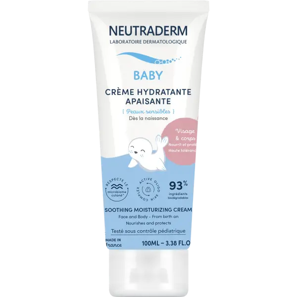 NEUTRADERM BABY CR HYD APAISANTE 100ML – Image 2