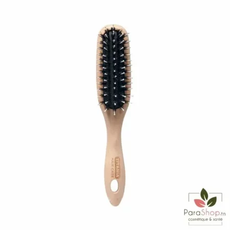 TITANIA BROSSE PNEUMATIQUE NATURE HETRE POILS BOIS 2873