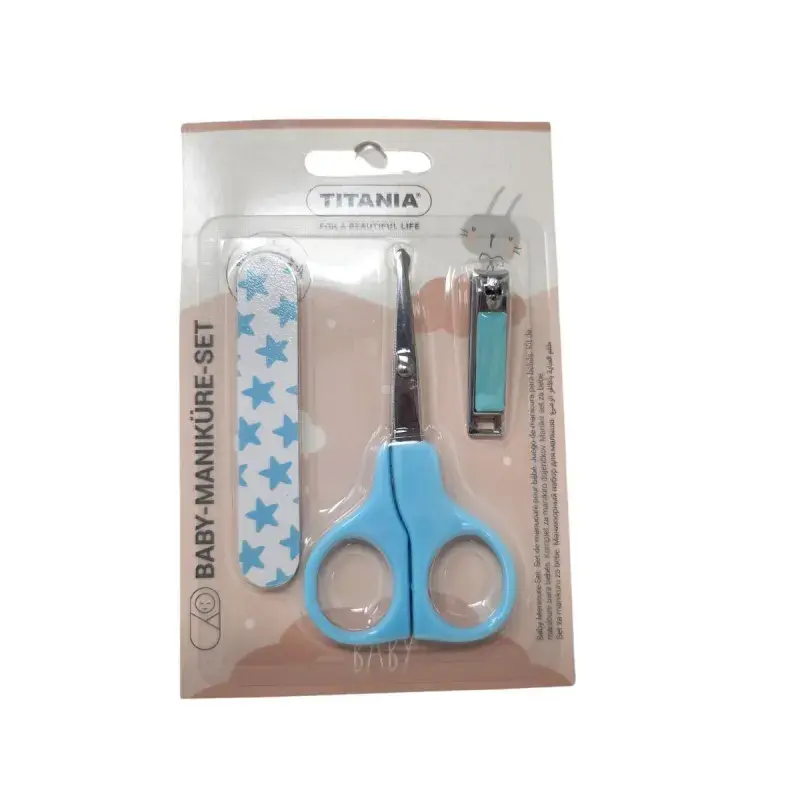 TITANIA SET MANUCURE BEBE 3 PIECES 1296 B