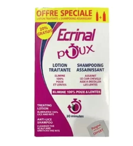 ASEPTA ECRINAL POUX PACK PROMO ( LOTION+SHAMP -20% )