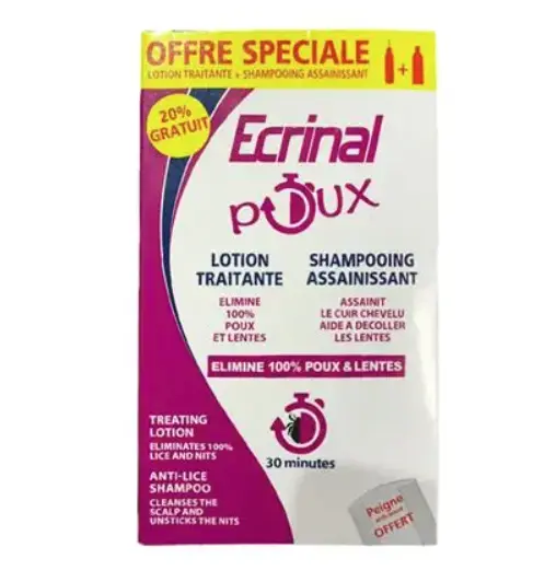 ASEPTA ECRINAL POUX PACK PROMO ( LOTION+SHAMP -20% )