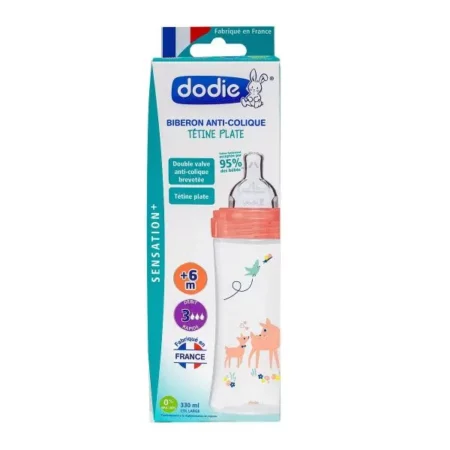 DODIE BIB SENSATION+ 6M JARDIN 330ML 61557