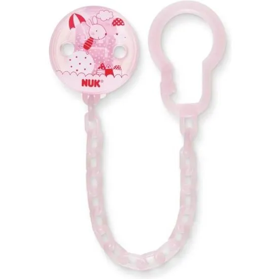NUK ATTACHE SUCETTE R/B ROSE 50591 – Image 4