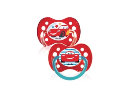 DODIE SUCETTE ANATOMIQUE DUO DISNEY CARS +6M 24975