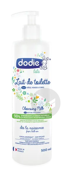 DODIE LAIT DE TOILETTE 3EN1 500ML 44115 – Image 4