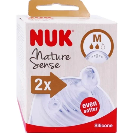 NUK 2 TETINES NATURE SENSE M 6-18 25025