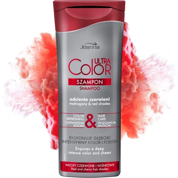 JOANNA ULTRA COLOR SHAMP CHX ROUGES – Image 2