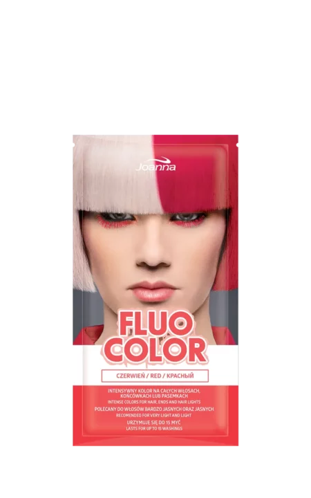 JOANNA COLORING SHAMP FLUO COLOR RED 35G