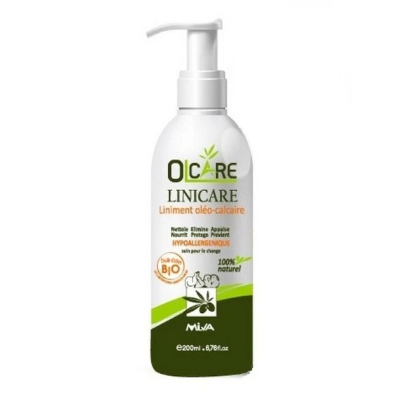 MILVA OLCARE LINICARE LINIMENT OLEO CALCAIRE 200ML – Image 2