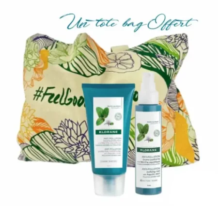 KLORANE COFFRET SHAMP ANTI POLLUTION+BAUME+ TROUSSE