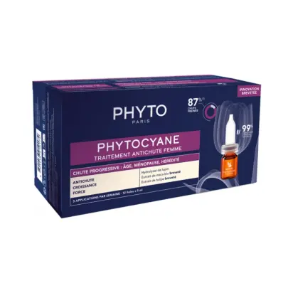 PHYTOCYANE CHUTE PROGRESSIVE FEMME 12X5ML